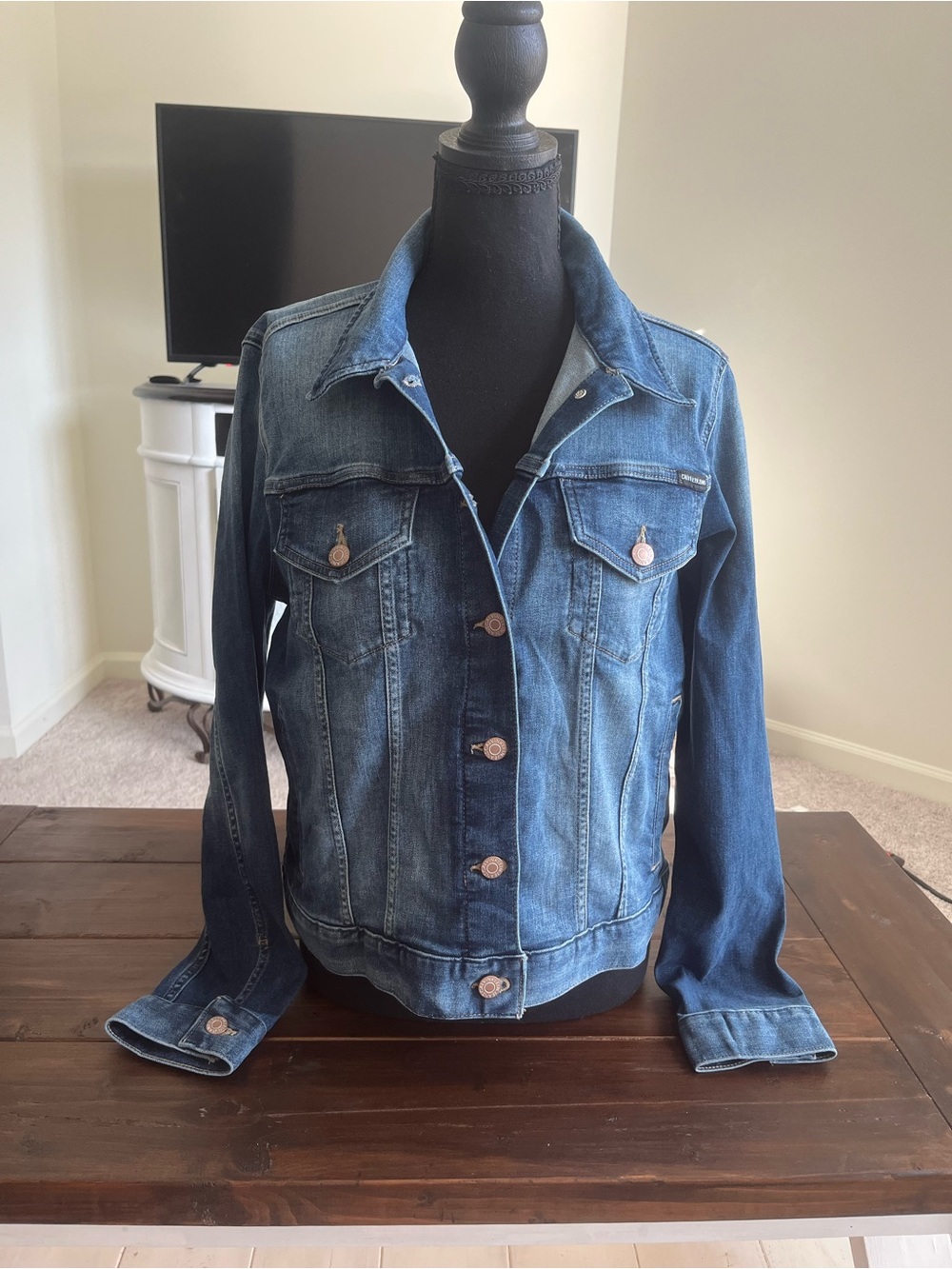 Calvin Klein Jeans Blue Denim Jacket